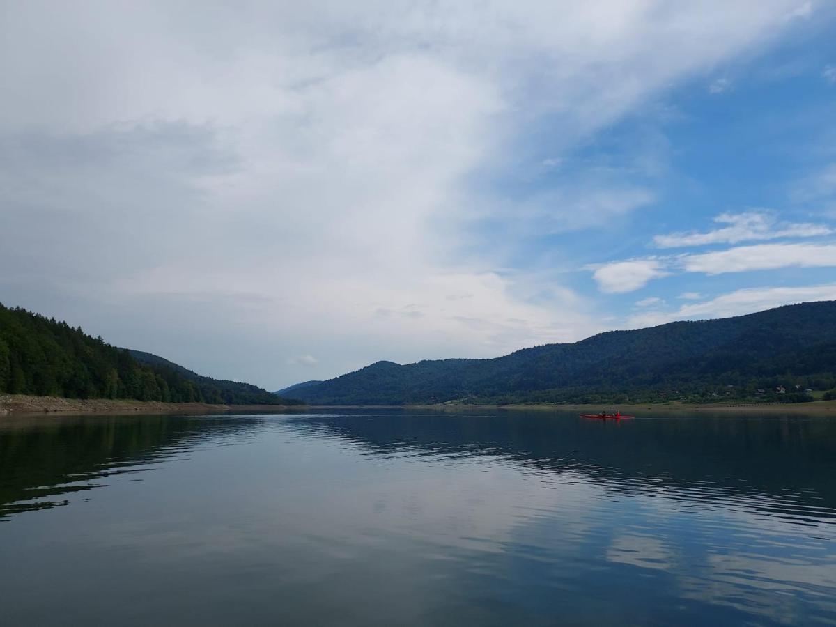 Dom Piotrusiowka Nad Zalewem Klimkowka Villa Buitenkant foto