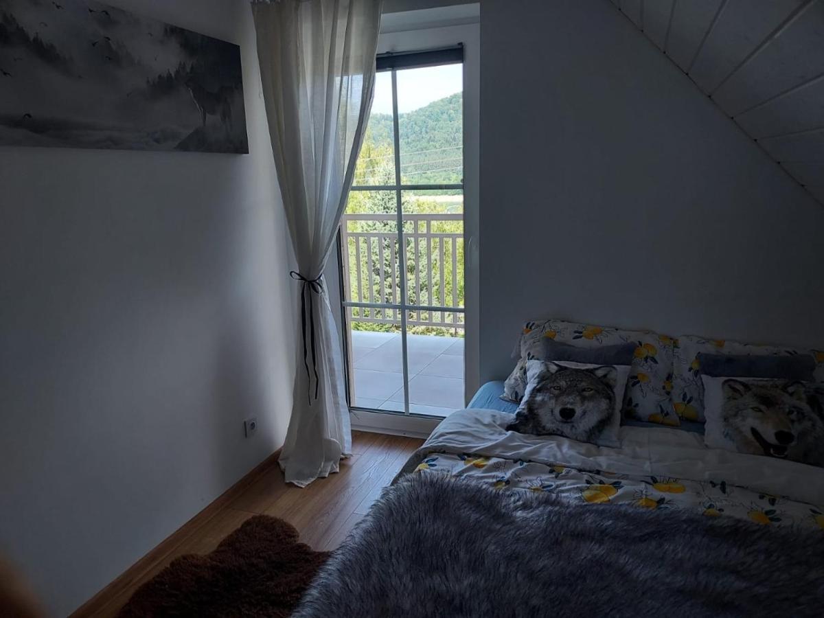 Dom Piotrusiowka Nad Zalewem Klimkowka Villa Buitenkant foto